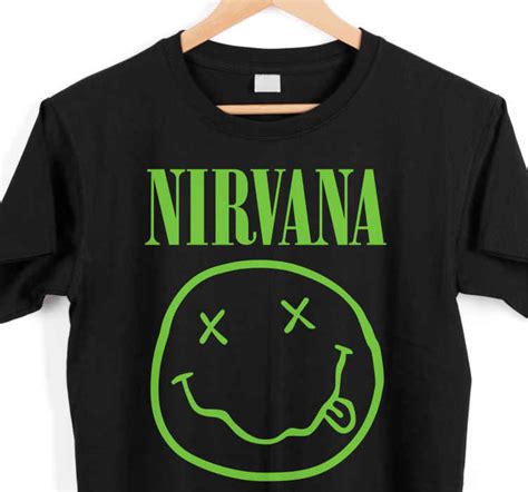 nirvana t-shirt logo